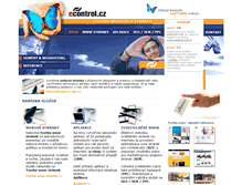 Tablet Screenshot of econtrol.cz